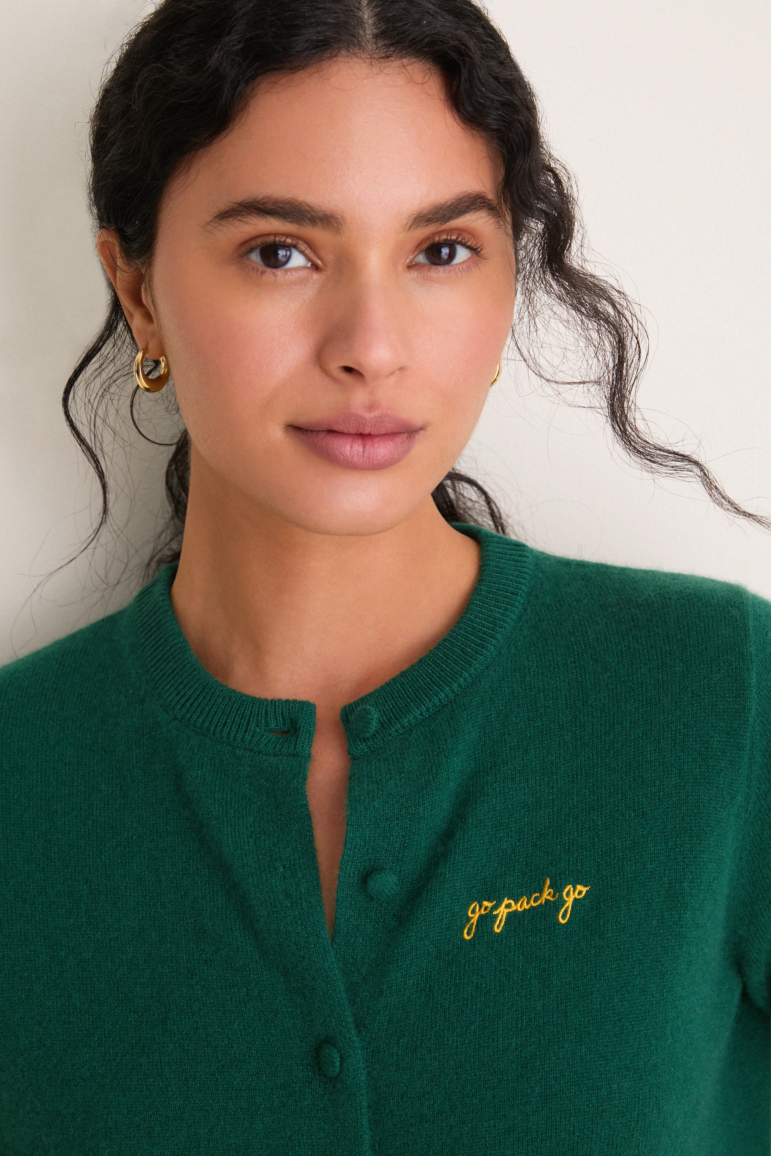 希少80s USA製NFLオフィシャル PACKERSニットセーター 好デザイン Green Bay Packers Cardigan | Tuckernuck x Fanatics