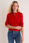 San Francisco 49ers Cashmere Riley Cardigan
