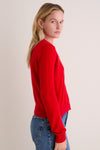 San Francisco 49ers Cashmere Riley Cardigan