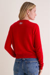 San Francisco 49ers Cashmere Riley Cardigan