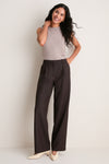Wheat Cashmere Sleeveless Ava Shell