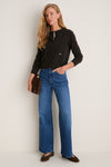 Espresso Cashmere Riley Cardigan