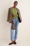 Peridot Cashmere Riley Cardigan