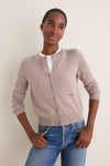 Wheat Cashmere Riley Cardigan
