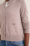 Wheat Cashmere Riley Cardigan