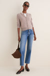 Wheat Cashmere Riley Cardigan