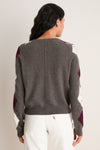 Argyle Cashmere Riley Cardigan