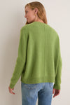 Peridot Cashmere Boyfriend Bodie Crewneck
