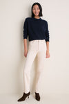 Midnight Navy Cashmere Boyfriend Bodie Crewneck