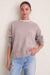 Wheat Cashmere Henri Crewneck