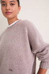 Wheat Cashmere Henri Crewneck