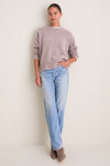 Wheat Cashmere Henri Crewneck