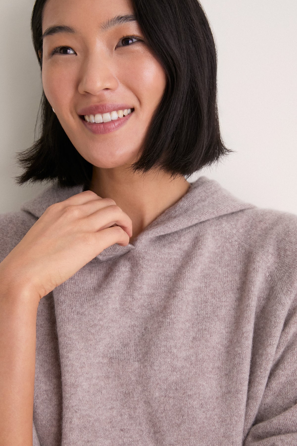 Wheat Cashmere Jane Hoodie