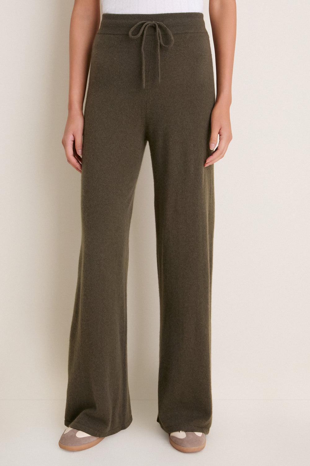 Olive Cashmere Jane Pants