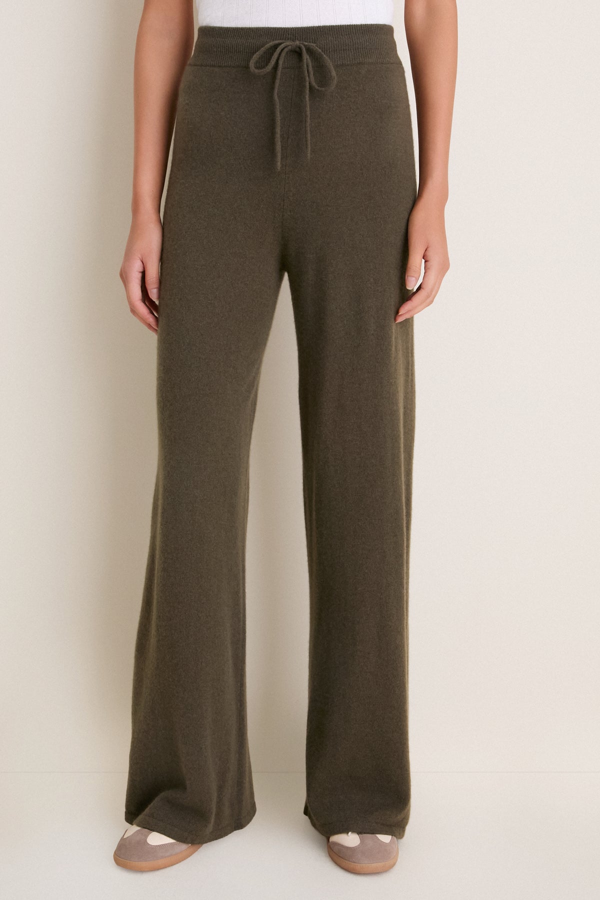 Olive Cashmere Jane Pants