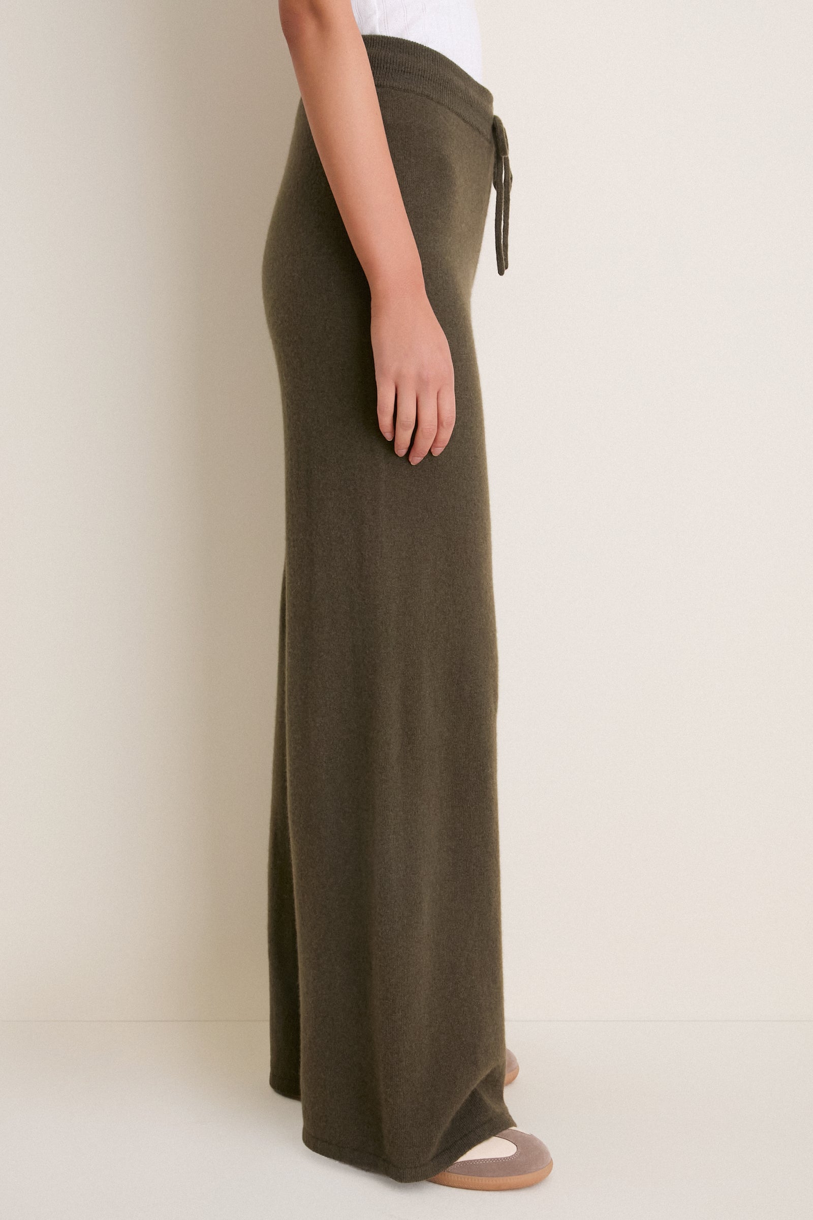 Olive Cashmere Jane Pants