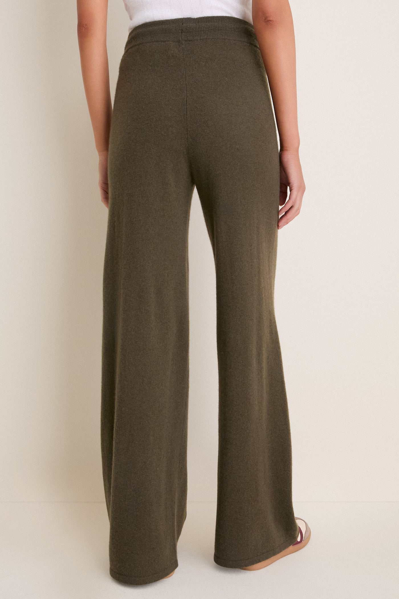 Olive Cashmere Jane Pants