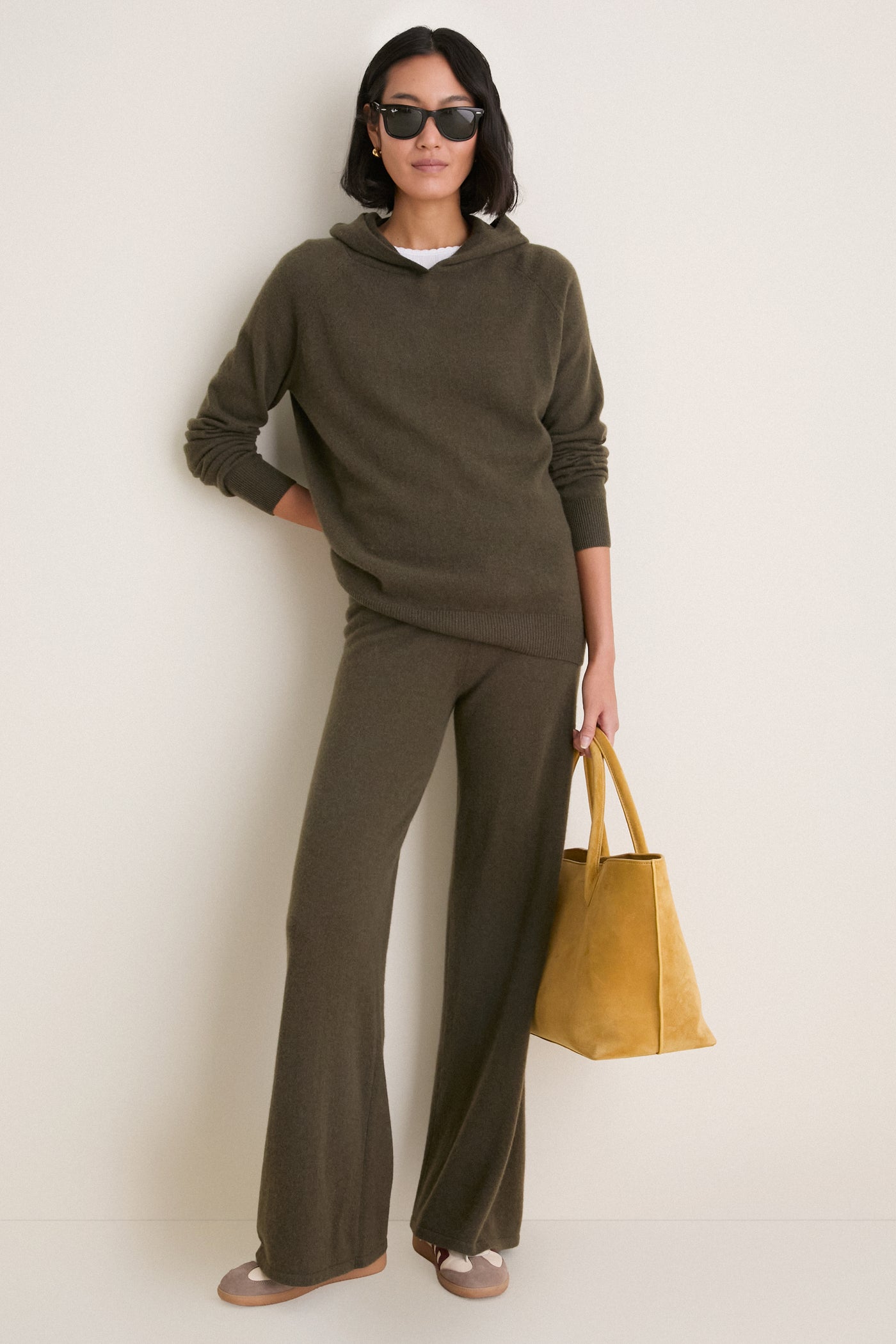 Olive Cashmere Jane Pants