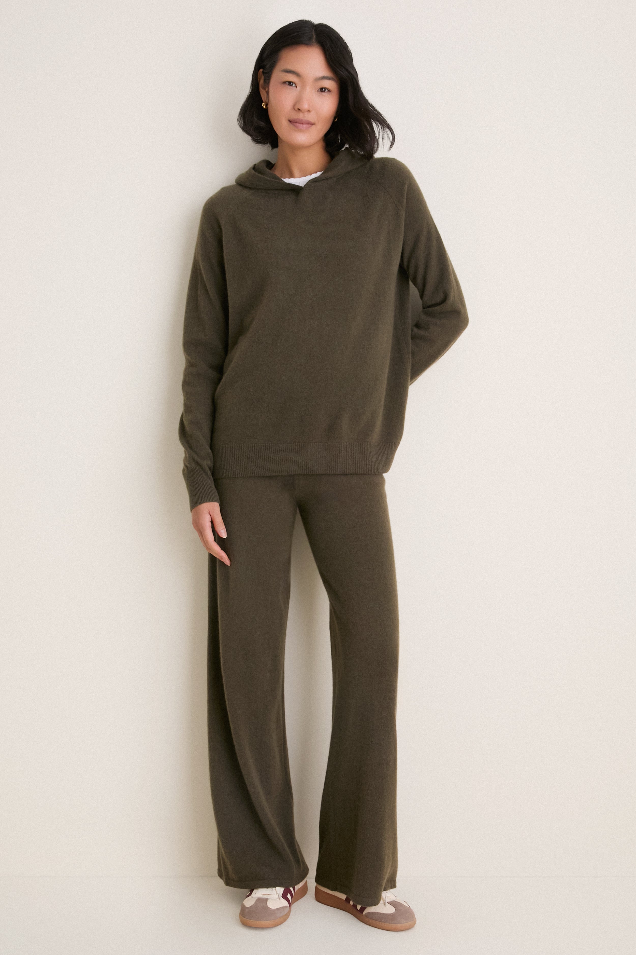 Olive Cashmere Jane Pants