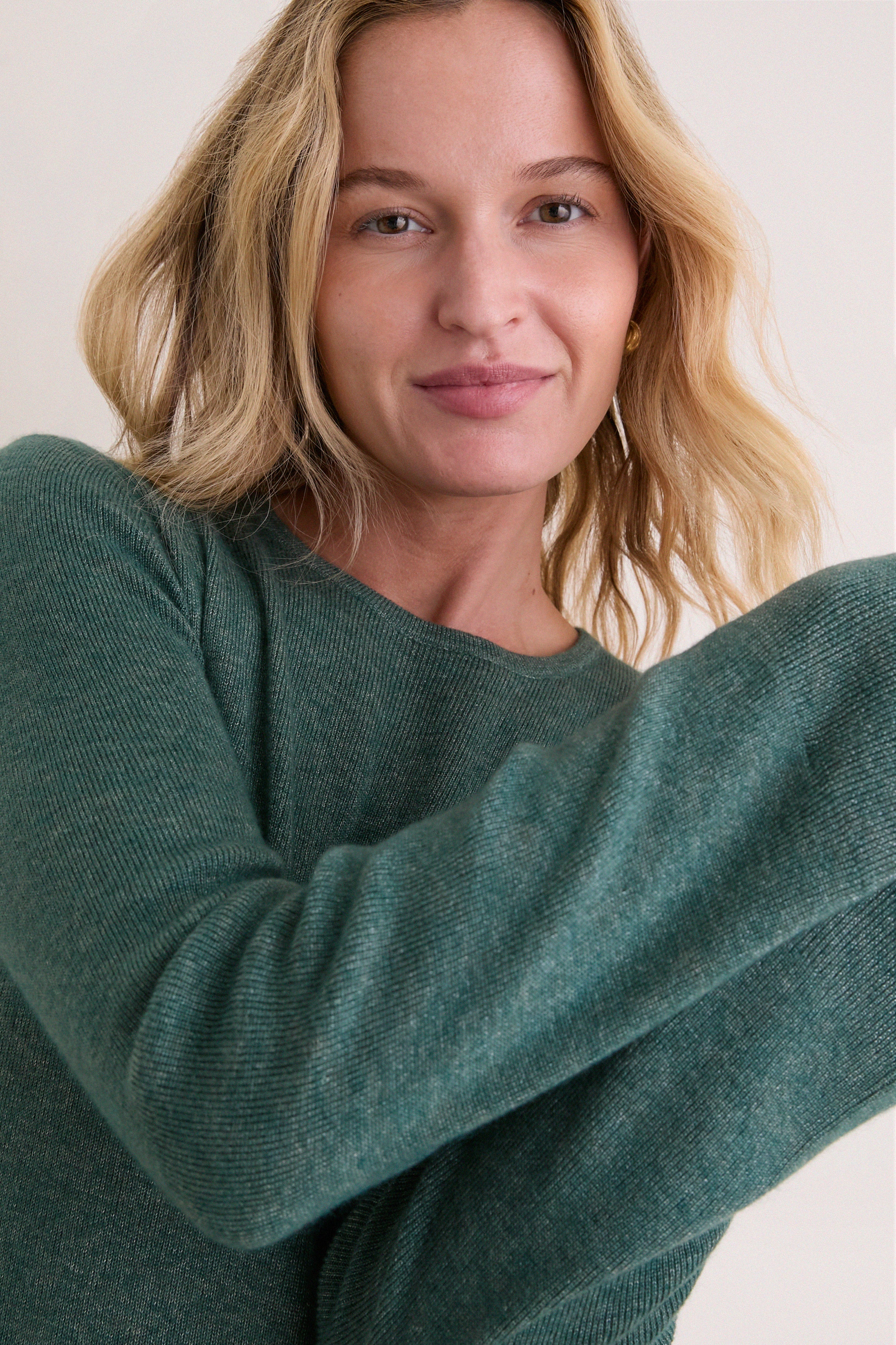 Mossy Cashmere Wool Blend Pacey Sweater Dress