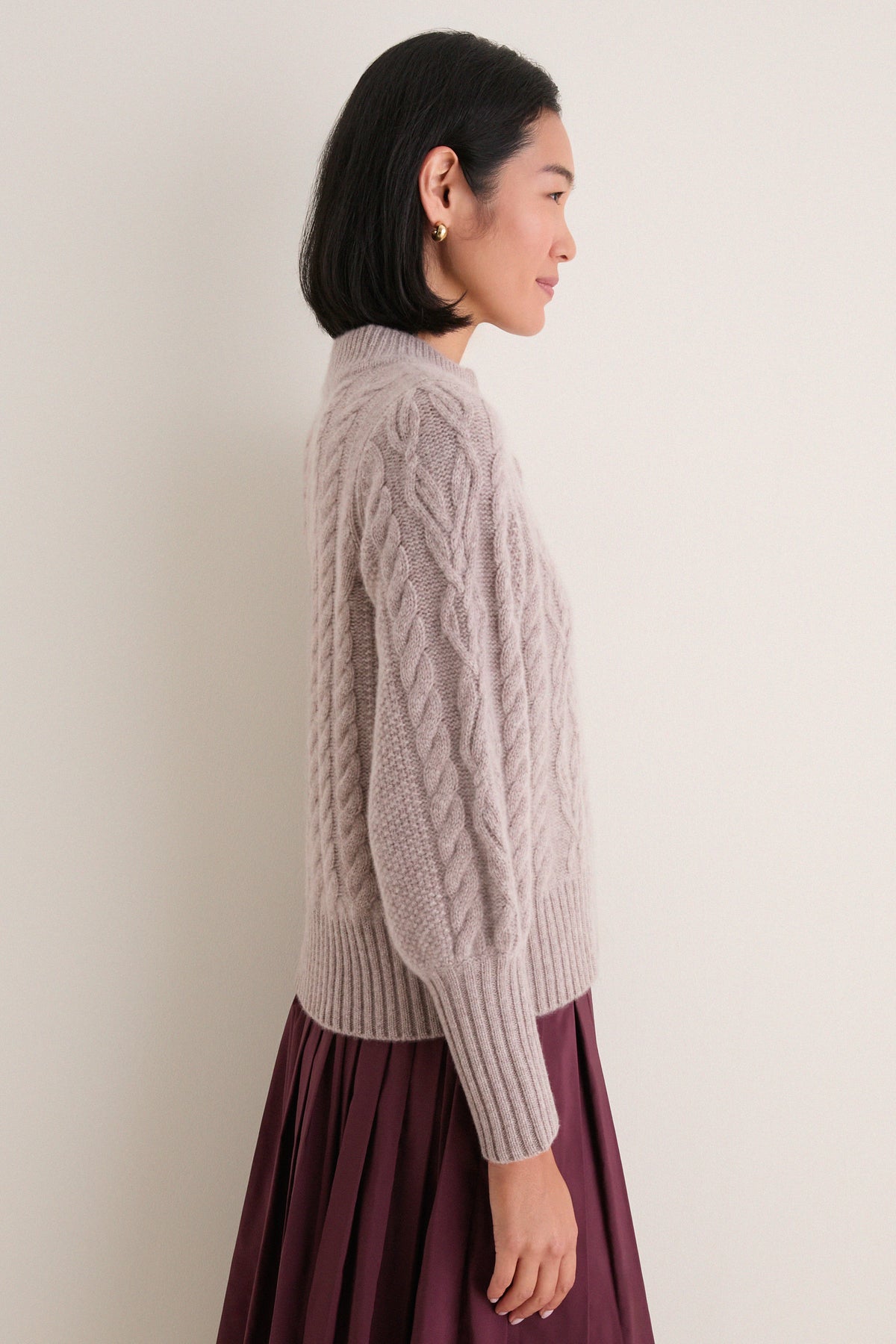 Wheat Cashmere Colette Cardigan