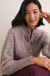 Wheat Cashmere Colette Cardigan