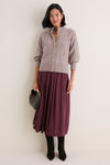 Wheat Cashmere Colette Cardigan