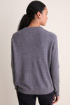 Shadow Gray Cashmere Pippa Cardigan