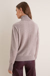 Wheat Cashmere Evelyn Turtleneck