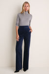 Graphite Cashmere Silk Tinley Turtleneck