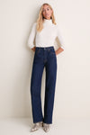 Ivory Cashmere Silk Tinley Turtleneck