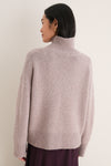 Wheat Cashmere Hannah Turtleneck Sweater