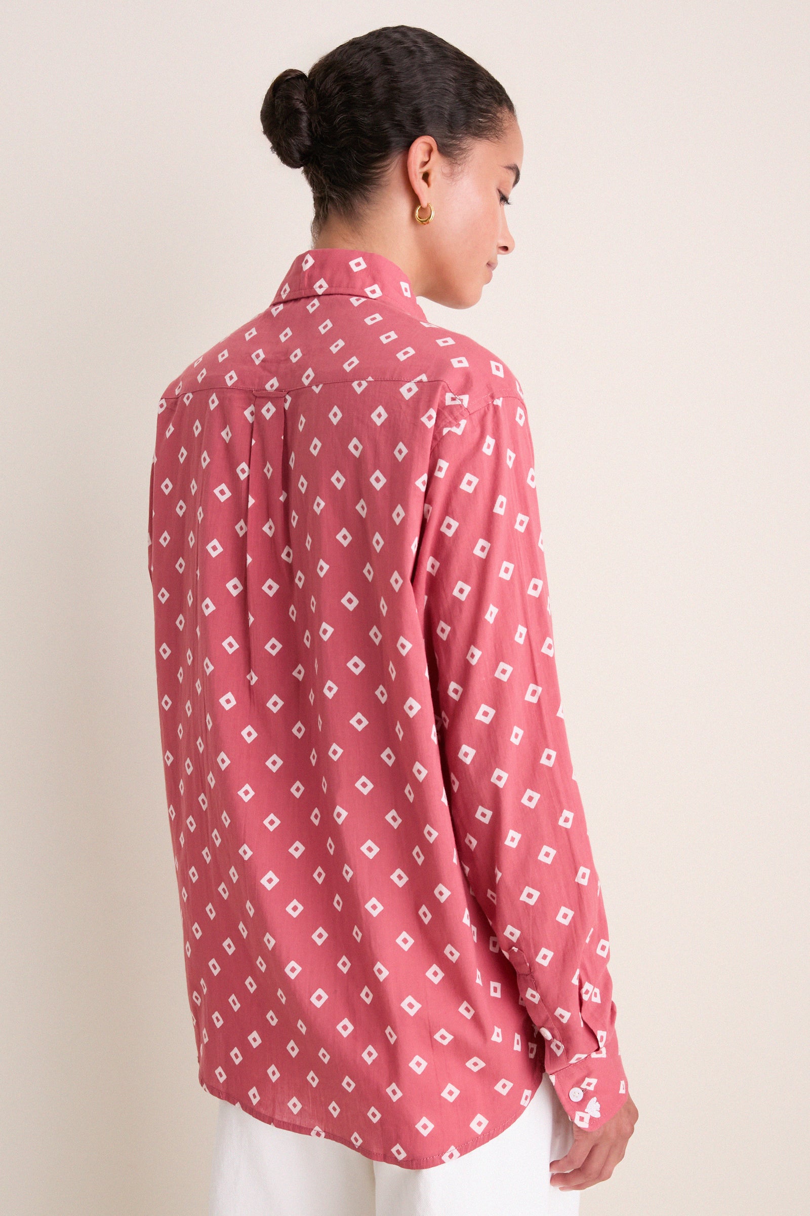 Antique Rouge Diamonds Organic Ryan Shirt