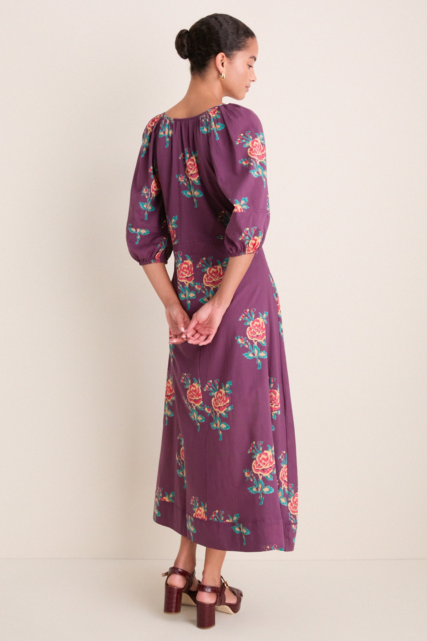 Twilight Bloom Organic Bethany Dress