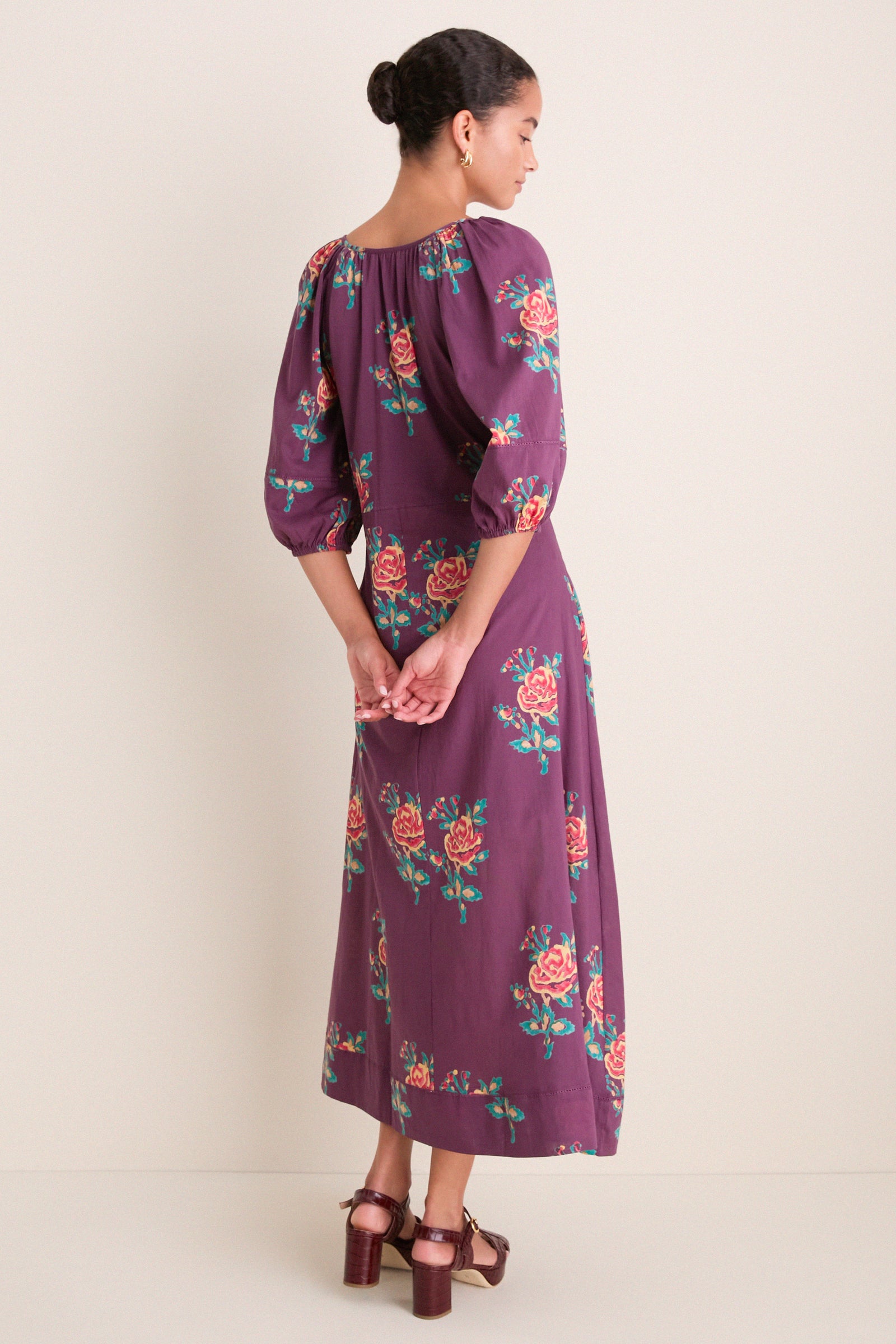 Twilight Bloom Organic Bethany Dress
