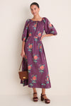 Twilight Bloom Organic Bethany Dress
