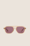 Shiny Transparent Yellow SL 905 Sunglasses
