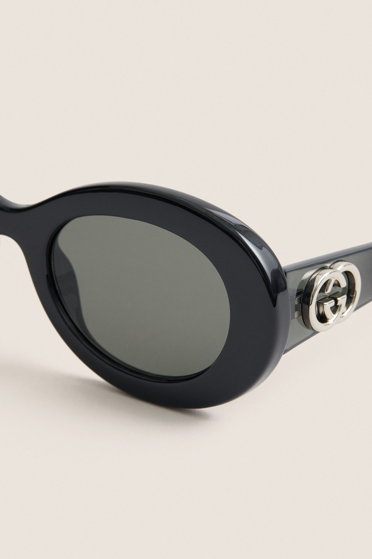 Shiny Black Montecarlo Sunglasses