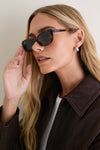 Shiny Medium Havana SL 822 Sunglasses