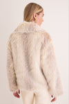 Cream Foxy Fur Kaia Jacket