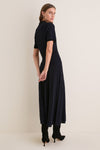 Midnight Knit Maude Polo Dress