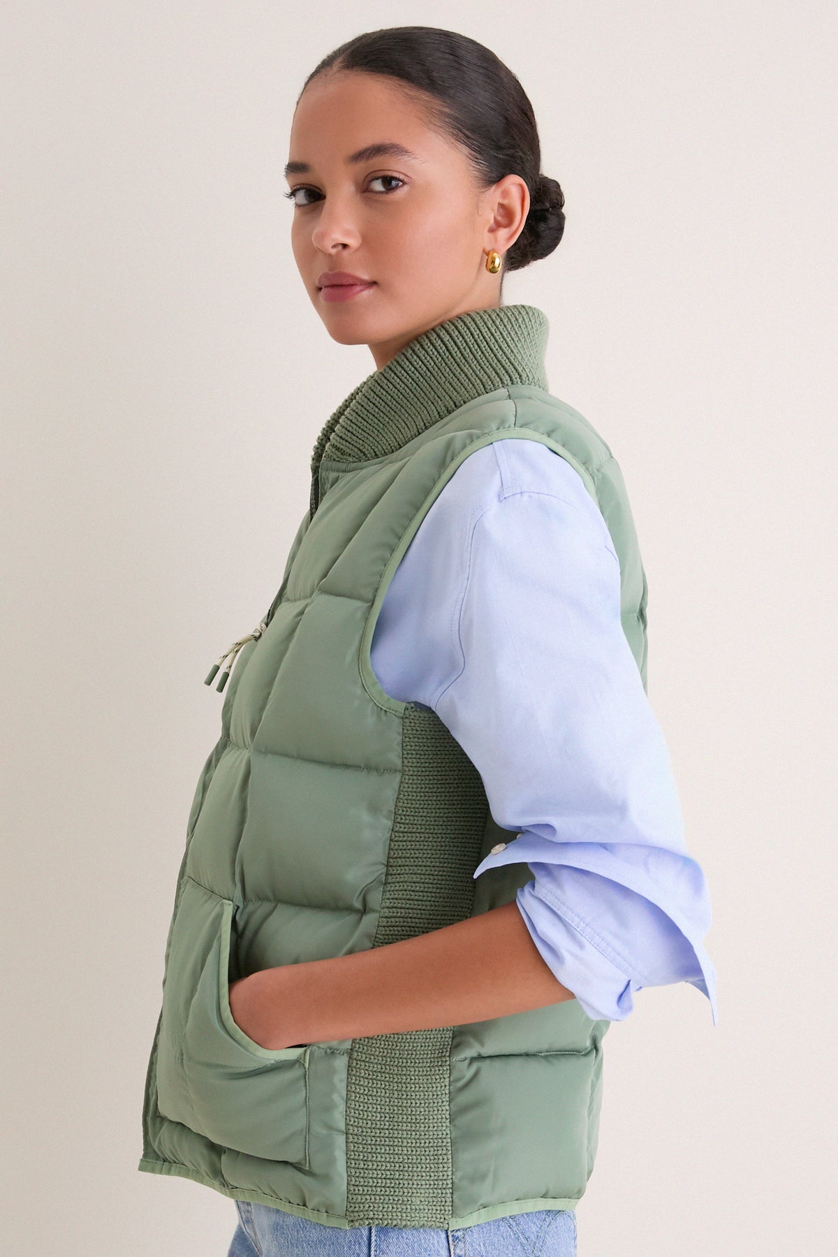 Sage Spence Puffer Vest