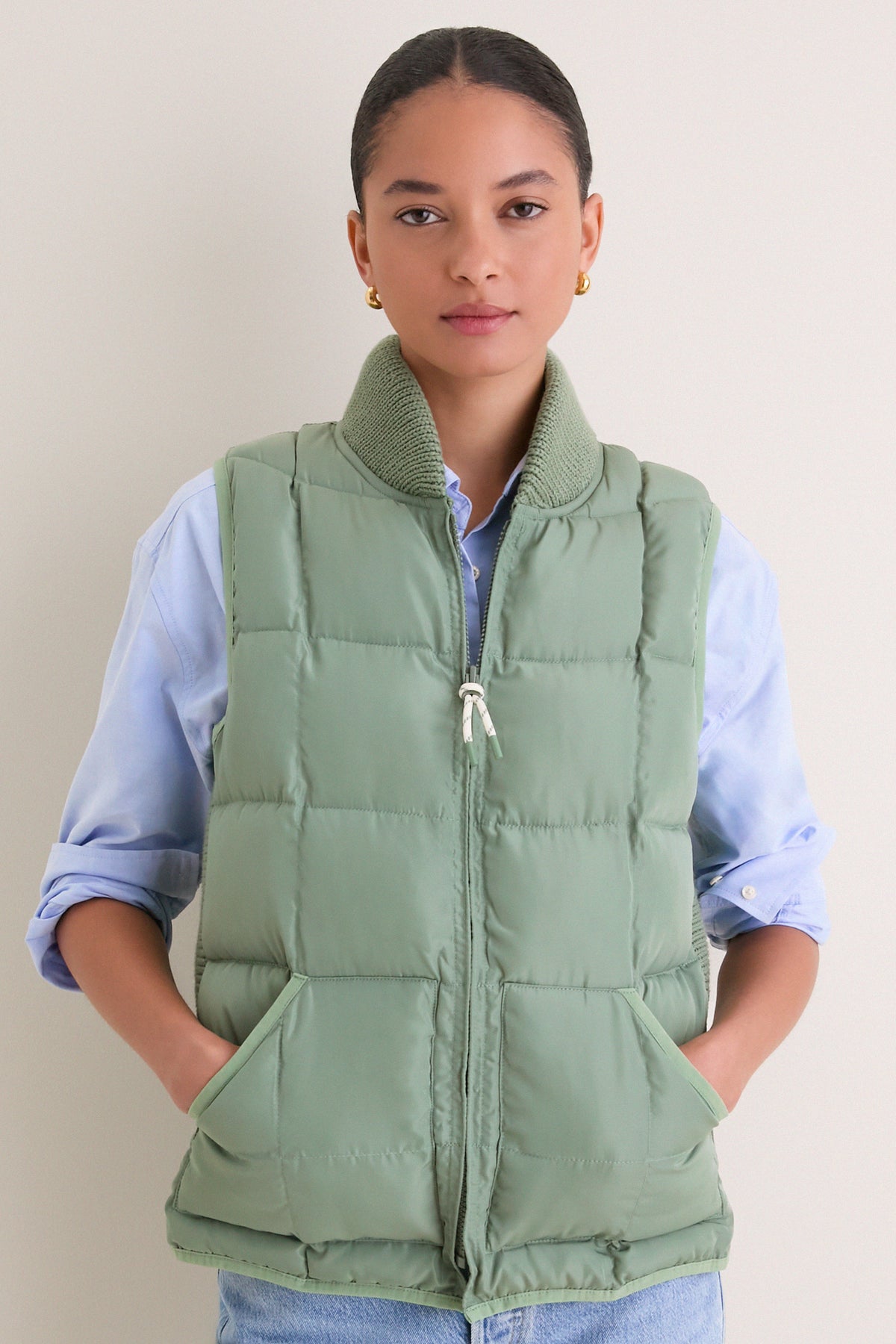 Sage Spence Puffer Vest