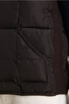Coffee Spence Puffer Vest