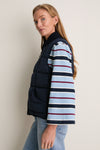 Navy Spence Puffer Vest