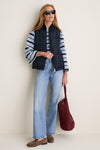 Navy Spence Puffer Vest