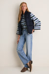 Navy Spence Puffer Vest