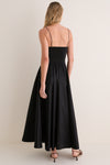 Noir Taffeta Naomi Dress