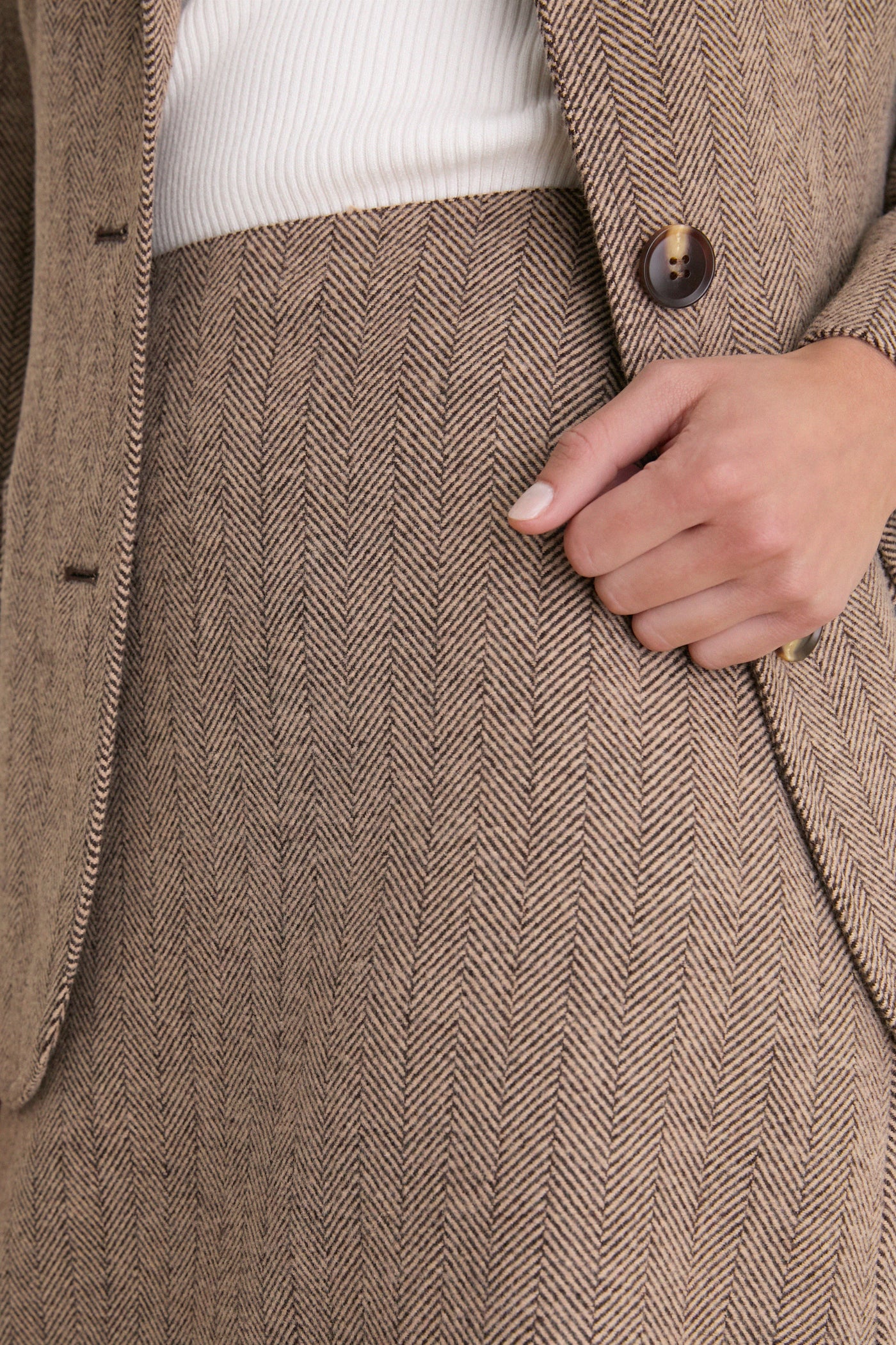Chestnut Tabor A-Line Skirt