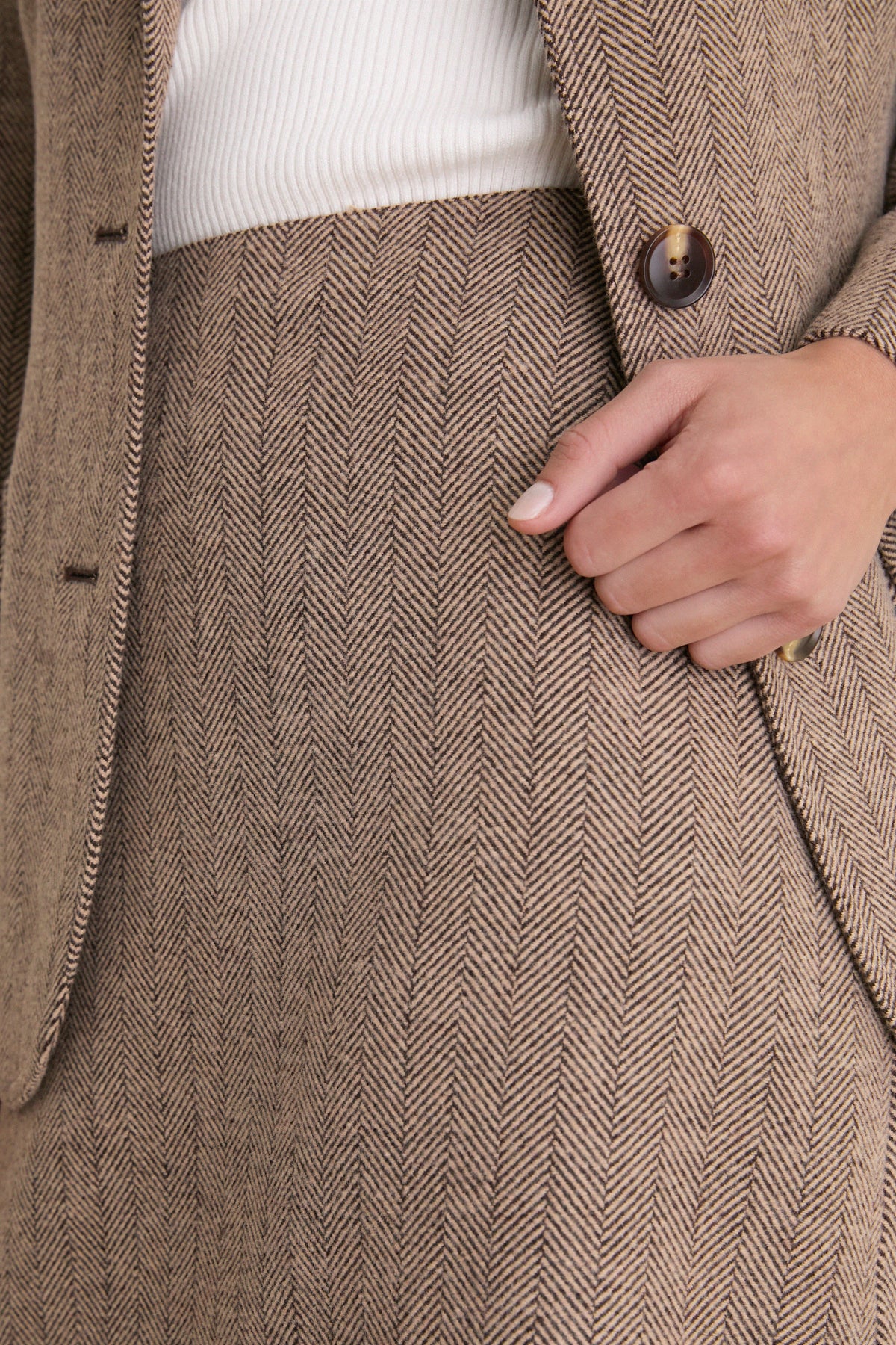 Chestnut Tabor A-Line Skirt